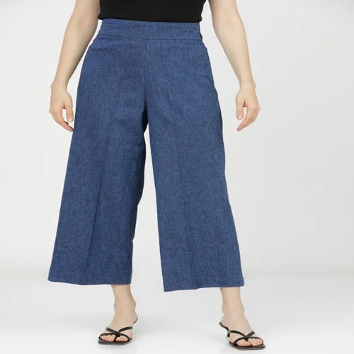 blue formal pants