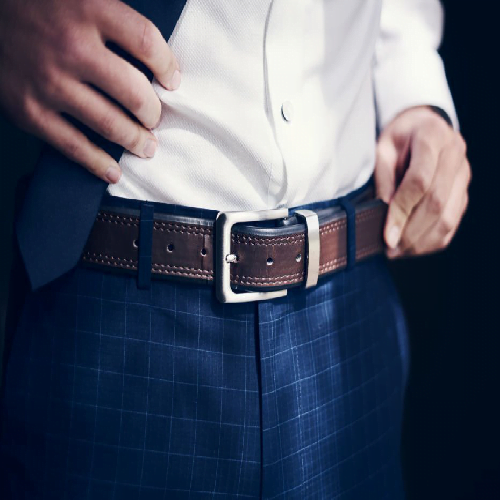 messiah blue formal pants