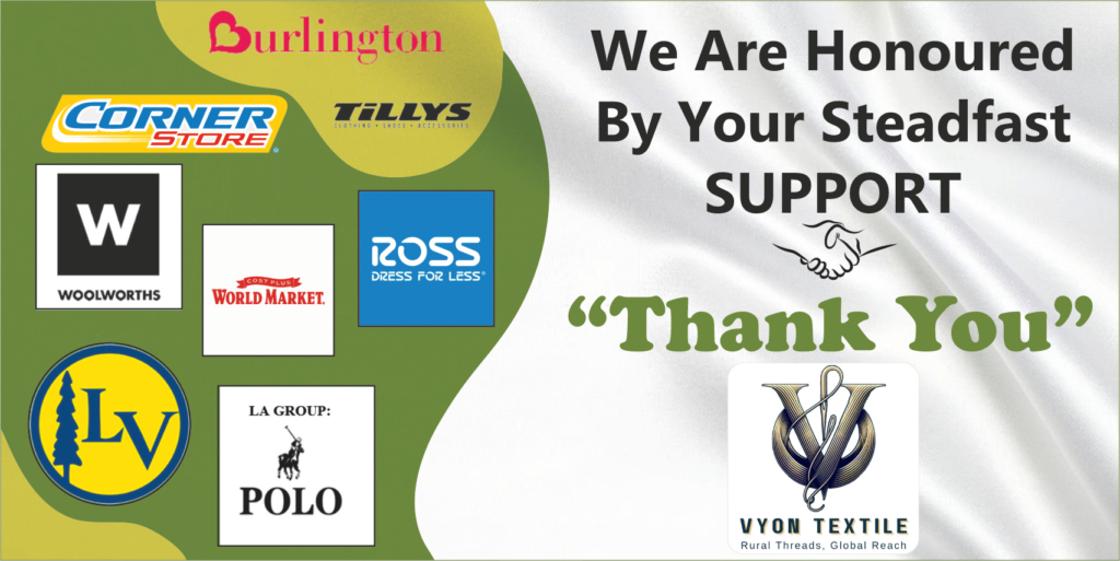 Vyon textile Partners Banner